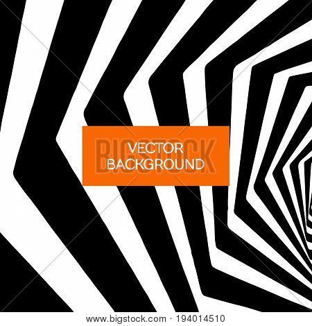 Spiral  Lines Vector Abstract Background