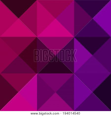 Pyramid Seamless Pattern Polygon