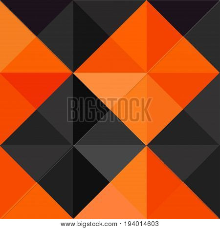 Pyramid Seamless Pattern Polygon