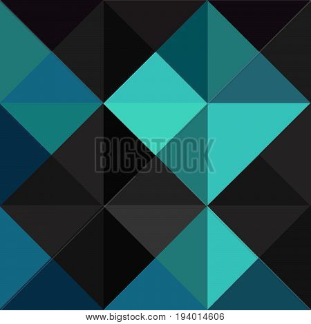 Pyramid Seamless Pattern Polygon