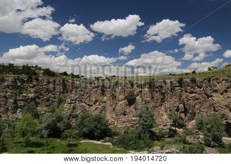 Ihlara Valley In Cappadocia, Turkey