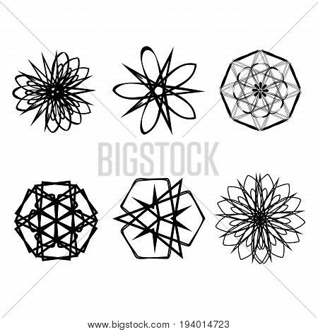Geometric Pattern Icon Star Astrology Starsastrology Geometric Pattern Set Pentagram