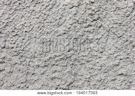 Background of gray cement wall texture close-up view