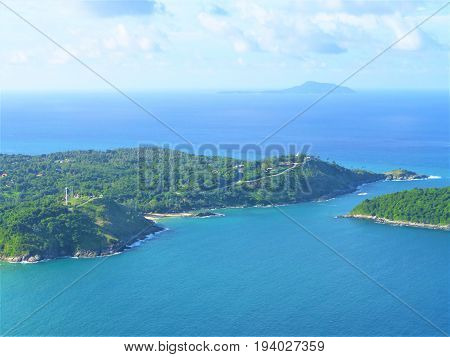 view point of black rock at Puked Thailand.