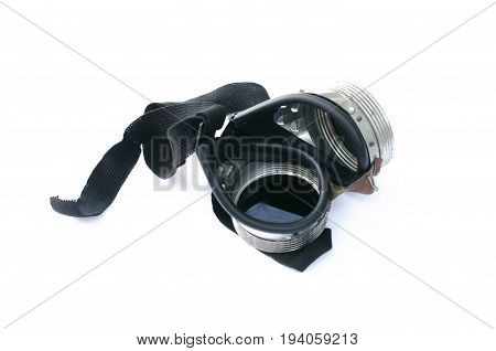Welding glasses isolated on white background. Glasses with tint glass.
