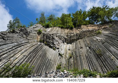 Basalt rock (Zlaty vrch in Czech republic)