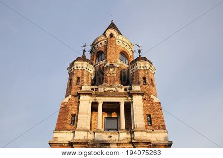 Millennium Tower on Gardos hill in Zemun, Belgrade, Serbia
