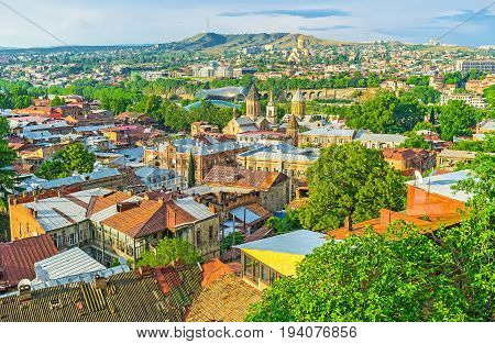 The Landmarks Of Old Tbilisi
