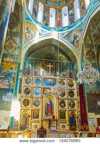 In Surb Gevorg Church In Tbilisi