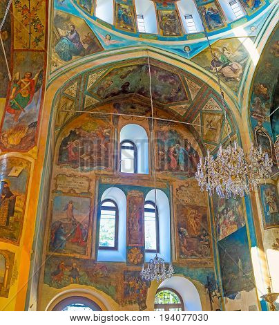 Interior Of Surb Gevorg Church In Tbilisi
