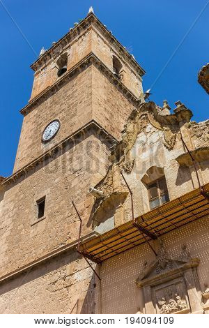 Tower Of The Church Of Ayora
