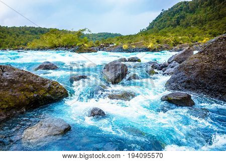 Clear Blue Mountain River