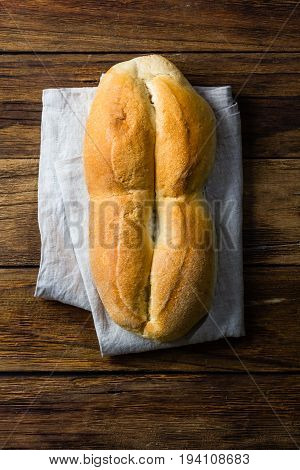 Traditional Chilean Bread Marraqueta