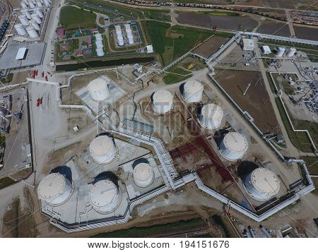 Reservoirs For Storage Of Oil And Products Of Its Processing. Refinery.