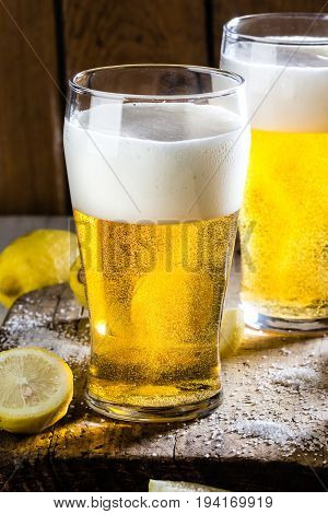 Ingredients For Mexican Chilean Beer Drink - Michelada