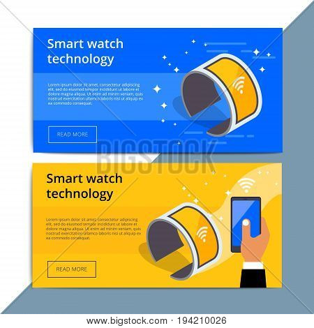 Smartwatch Promo Web Vector Photo Free Trial Bigstock
