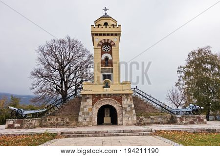 Battle of Cegar memorial near city of Nis, Serbia