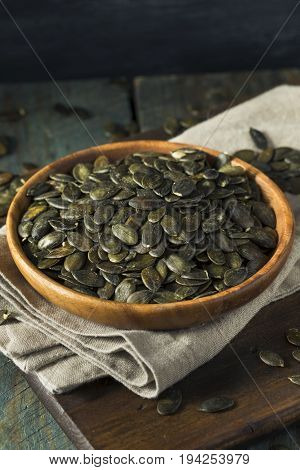 Dry Salted Organic Pepita Pumpkin Seeds