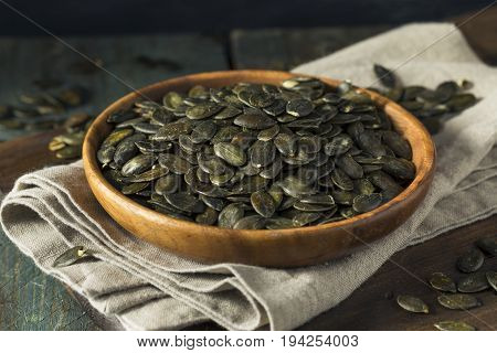 Dry Salted Organic Pepita Pumpkin Seeds
