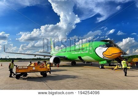 Airplane Boeing 737-8Fh