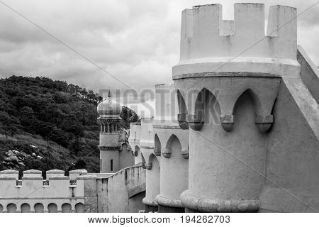 Palacio Da Pena In Sintra (portugal)