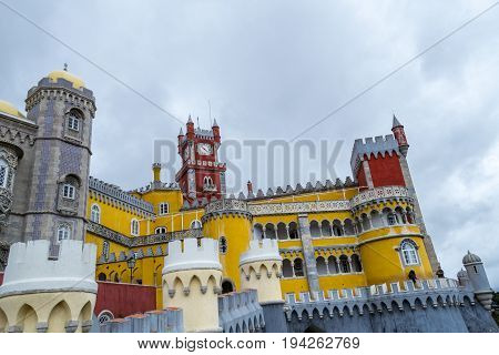 Palacio Da Pena In Sintra (portugal)