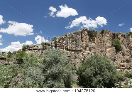 Ihlara Valley In Cappadocia, Turkey