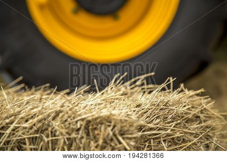 Hay Tractor Wheel
