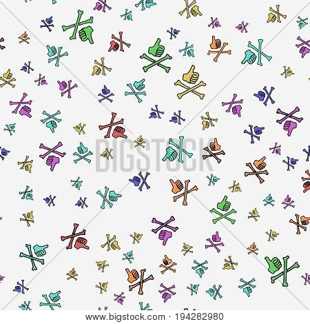Thumb Up Like Pattern