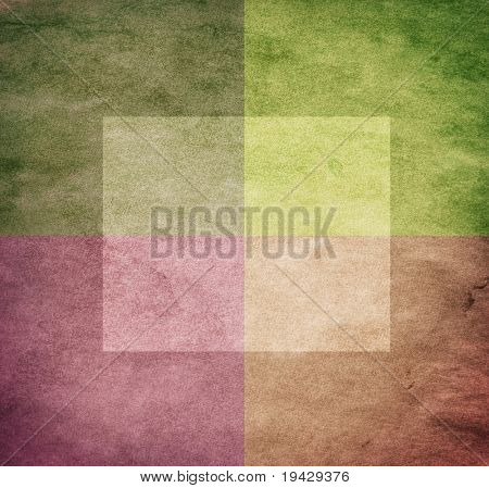 grungy watercolor-like graphic abstract background. green and magenta