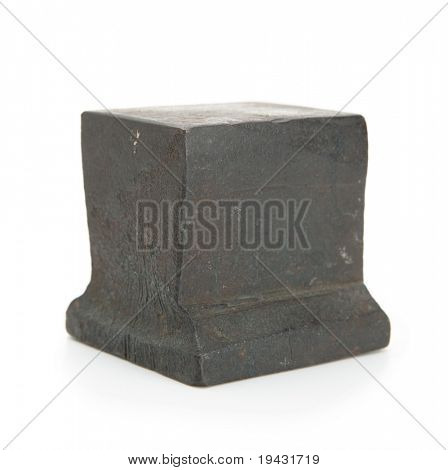 Anvil isolated on white