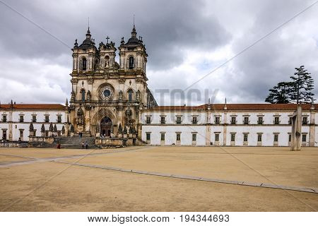 Church Alcobaca - Mediaeval Roman Catholic Monastery, Portugal