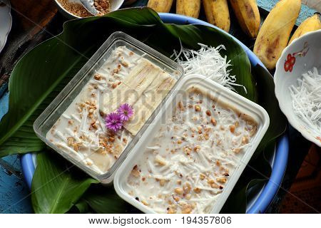 Vietnam Sweet Food, Banana Cream