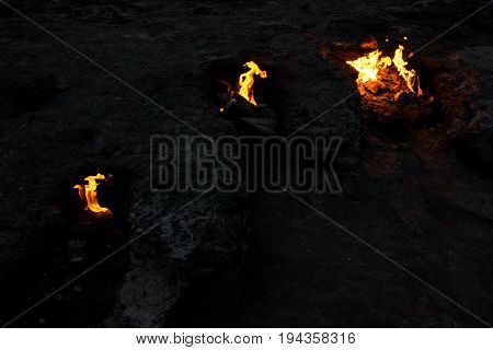 Chimera Fires Near Cirali Olympos Beach