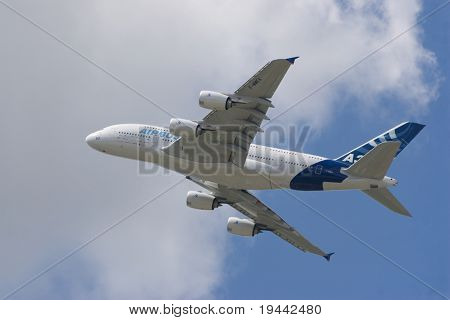 Airbus A380 i luften