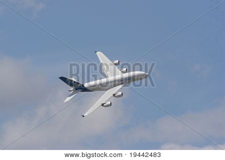 Airbus A380 i luften