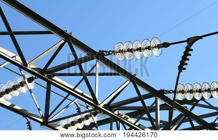Trellis Of High-voltage Electrical Cables