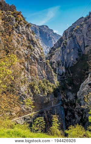 Ruta del Cares in Picos de Europa mountains, Asturias
