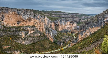 River Vero in Guara mountain range, Huesca