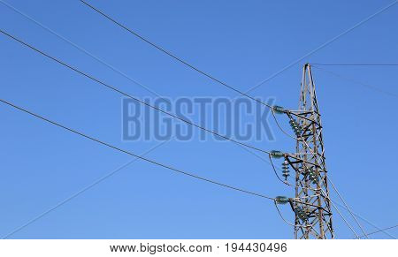 Trellis Of High-voltage Electrical Cables