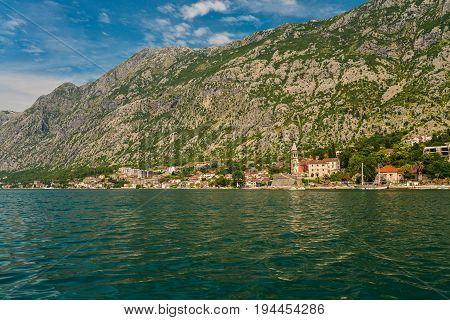 View Of The Coast Of The Bay Of Kotor