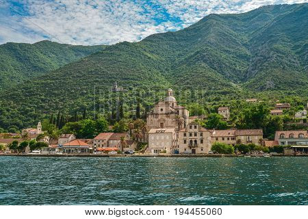 View Of Bay Of Kotor Near Prcanj