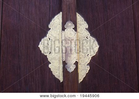 Antik bronze doorlock