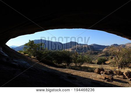 Phillip's Cave At Ameib, Erongo Mountains, Namibia