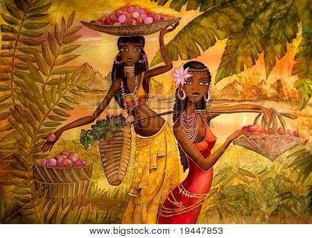 Exotically 여자