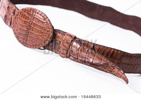Correa de las mujeres de kozhy cocodrilo