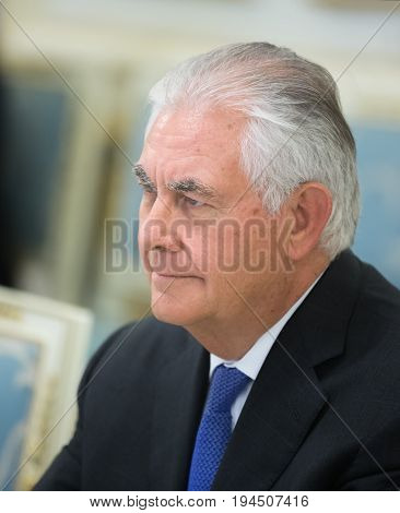 Us Secretary Of State Rex Tillerson