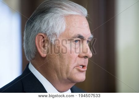 Us Secretary Of State Rex Tillerson