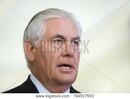 Us Secretary Of State Rex Tillerson