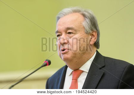 Un Secretary-general Antonio Guterres